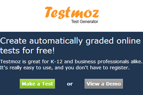 Testmoz – Online-Test-Generator Testmoz – Online-Test-Generator
